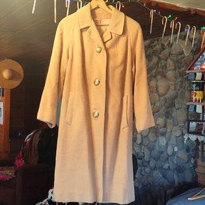COPY - VINTAGE MODISH LADIES CAMEL HAIR COAT